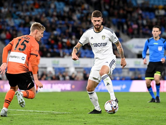 Lots of running into space to seek the ball or to create space. Tried to make things happen but not a great deal came off. (Photo by Bradley Kanaris/Getty Images)