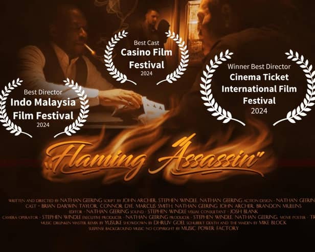 Movie poster for Flaming Assassin