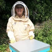 Entrepreneur Claire Tolley said that beekeeping gives her "a feeling like no other".