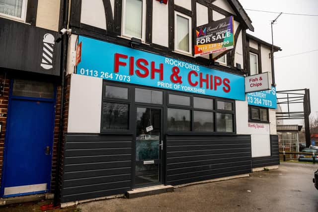 Rockfords Fisheries, in York Road, Leeds, has been put up for sale in what could be a new business opportunity for investors. Photo: James Hardisty.