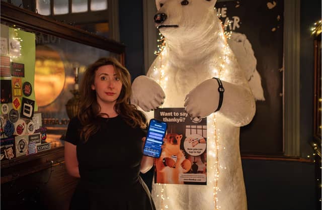 Rose Barker, director of the Polar Bear Music Club and musician in Hull band O’Phantom