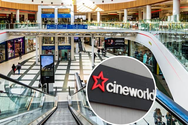 Cineworld in the White Rose Centre faces uncertainty, along with 126 other UK sites.