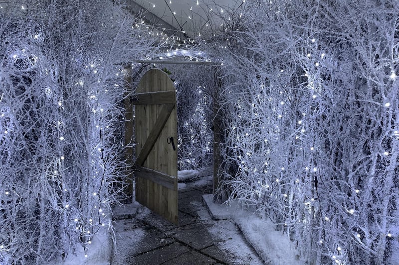 The North Pole trail leads to Santa's Grotto, where well-behaved boys and girls will be able to meet St Nick himself and share their Christmas lists.