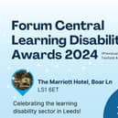 Forum Central Learning Disability Awards Invitation 2024