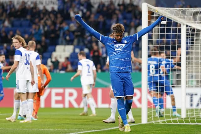 STRIKER TARGET - Leeds United are in talks for three striker targets in order to fill a vacancy in Jesse Marsch's squad, including Hoffenheim's Georginio Rutter. Pic: Getty
