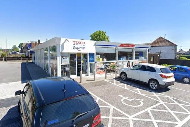The Tesco Express on Easterly Road was robbed.