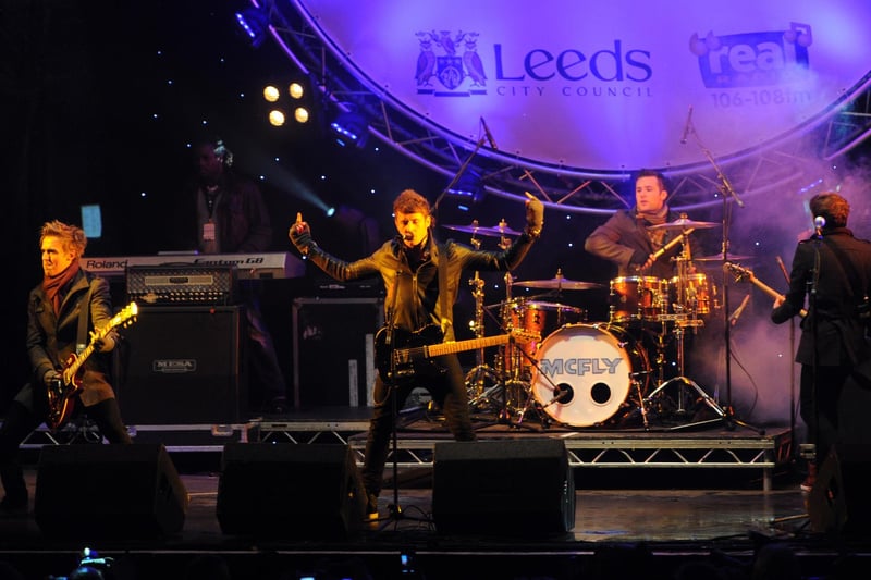 McFly will kick off the run of Sounds of the City gigs in Leeds on Thursday, July 6.
