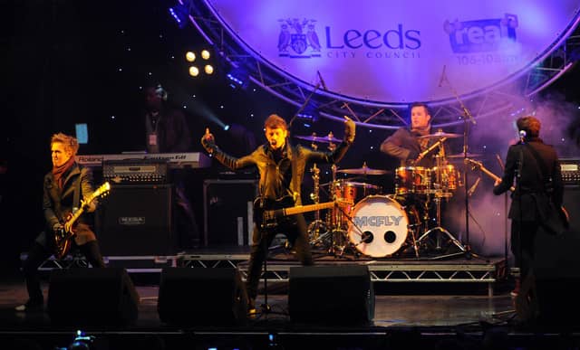 McFly will kick off the run of Sounds of the City gigs in Leeds on Thursday, July 6.