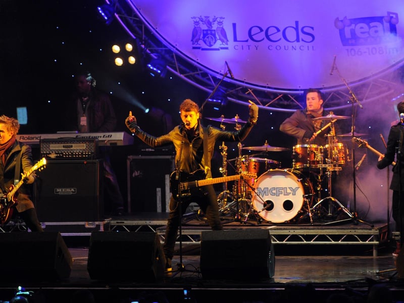 McFly will kick off the run of Sounds of the City gigs in Leeds on Thursday, July 6.
