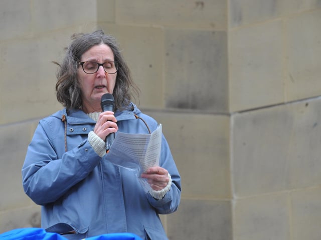 Pictured is Leeds City Councillor Ann Forsaith, who represents Farnley and Wortley.