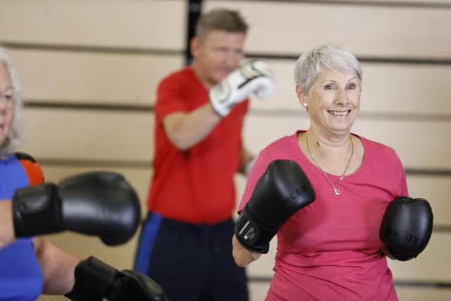 Non-contact boxing can be a fun and social way for people to get active with Parkinson's