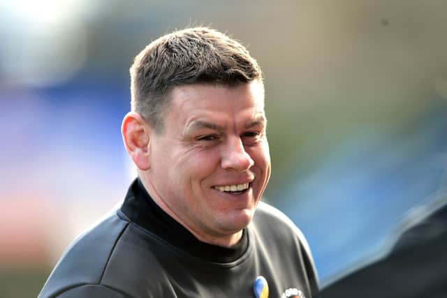 Tigers coach Lee Radford. Picture by Bruce Rollinson