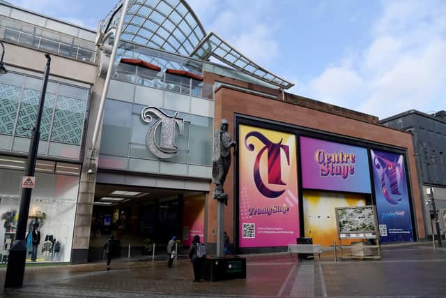 A woman was taken to the hospital after having fallen from a heigh inside the Leeds city centre shopping centre.  (Photo by Tony Johnson/National World)