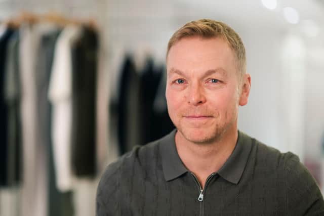 Sir Chris Hoy has teamed up with M&S