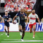 Leeds Rhinos' Maika Sivo has made an explosive start to his Betfred Super Leagyue career. Picture by Alex Whitehead/SWpix.com.