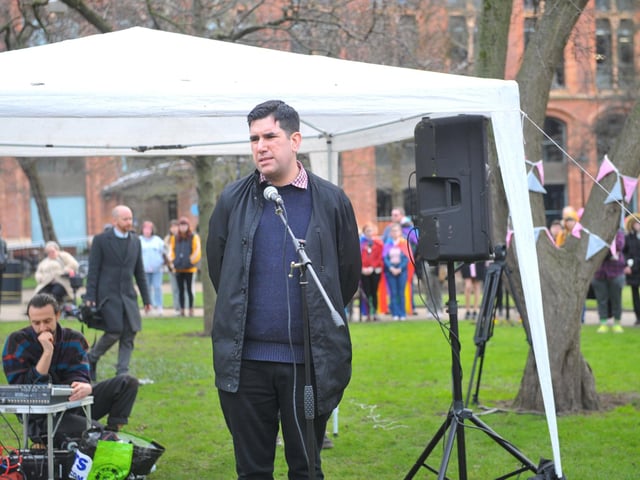 Leeds East MP Richard Burgon, who addressed the crowd, later wrote on Twitter: "It was moving to see so many people coming together to mourn her loss and to celebrate her life. Brianna deserved to live to see a society where trans people are free from discrimination and danger. We must work to build it."