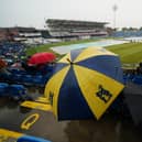 Fans who attended the third day of The Ashes at Headingley Stadium were promised a refund after rain caused delays throughout the day. Photo: Mike Egerton/PA Wire