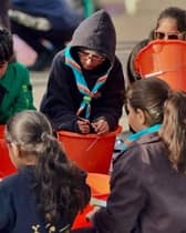 Savile Town Scouts working together