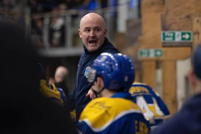IN FAVOUR: Ryan Aldridge believes upping the import quota to three per team will help strengthen NIHL National across the board. Picture courtesy of John Victor