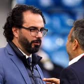 Victor Orta pictured alongside ex-Leeds chairman Andrea Radrizzani at Elland Road. (Pic: Mike Egerton/PA Wire)
