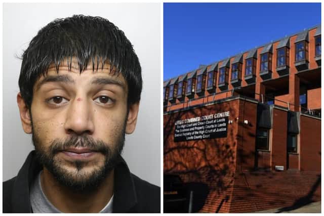 Leeds Crown Court heard how Kamran Ali breached a restraining order against the woman just a day after it was imposed.