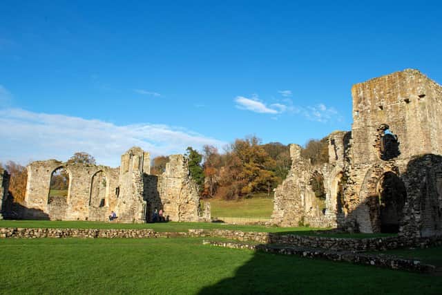 Easby Abbey near Richmond is one of Christine's favourite places in Yorkshire. Picture Bruce Rollinson