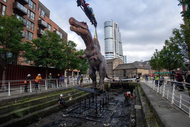 If you want to see Spiney or his mates, find out more about the Leeds Jurassic trail at www.leedsjurassictrail.co.uk.