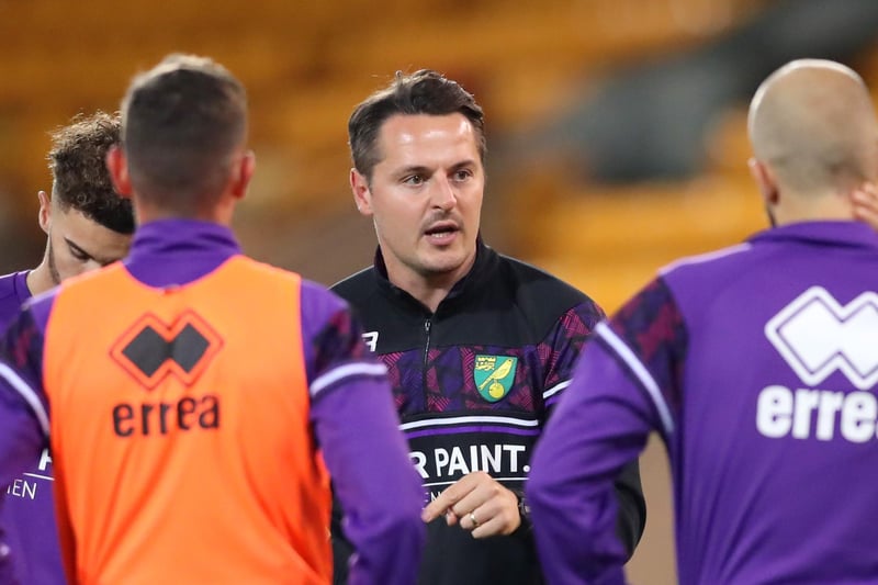 Riemer arrives at Elland Road having worked extensively under Farke. Kazakh-born but raised in Germany, he played in the lower leagues there before moving into coaching. He'll be a regular fixture on the touchline. (Photo by James Chance/Getty Images)
