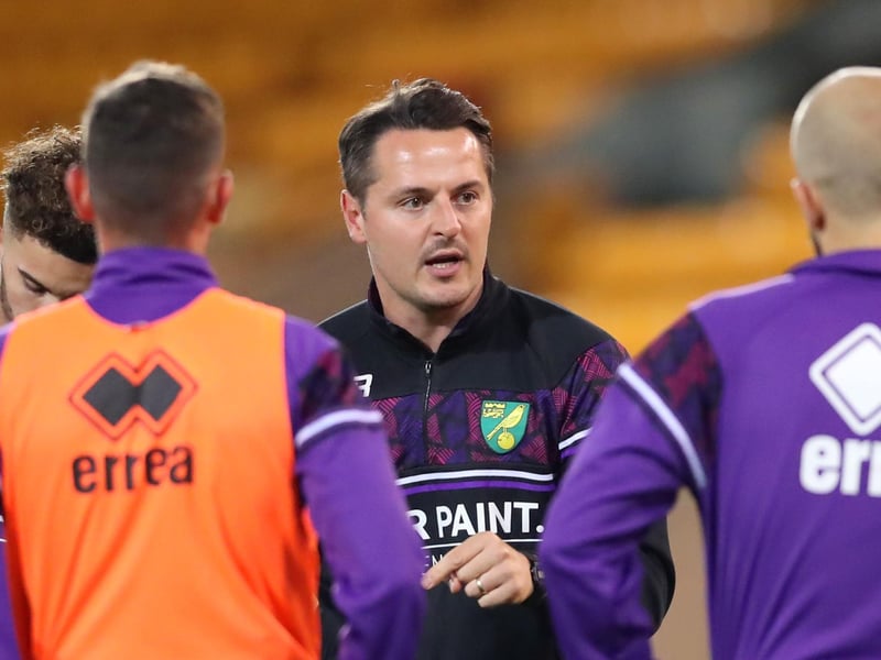 Riemer arrives at Elland Road having worked extensively under Farke. Kazakh-born but raised in Germany, he played in the lower leagues there before moving into coaching. He'll be a regular fixture on the touchline. (Photo by James Chance/Getty Images)