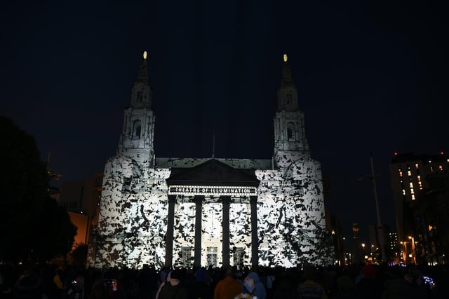 The two-night event regularly attracts over 100,000 people to the city centre. Photo: Jonathan Gawthorpe
