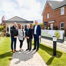 The Barratt Homes team welcomed Sir Robert Goodwill MP to Abbey View in Whitby