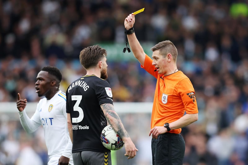 2 - Missed a penalty for Leeds and countless other decisions. Soft yellows for Gnonto and Manning gave him no room. Unduly lenient to a few players on a second yellow.