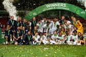 England's Under-19s will not be able to defend their European Championships title this summer after losing out to Iceland in Elite Round qualification (Photo by VLADIMIR SIMICEK/AFP via Getty Images)