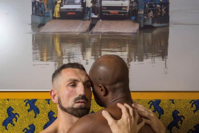 Nicola & Willy, Paris 2023 from Lovers Revisited by Sunil Gupta and Charan Singh