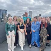 The Leeds-based Mable team with Emma Beech from Keys Group
