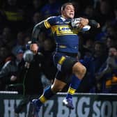 A spectacular long-range interception try scored by Ryan Hall in Leeds Rhinos' 2012 World Club Challenge win against ManlySea Eagles at Headingley.