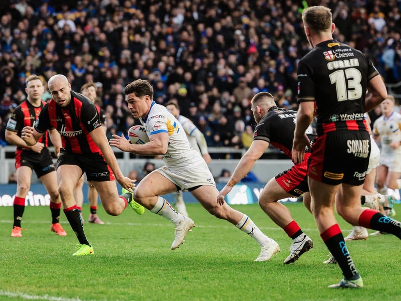 Other than in Las Vegas, yet to hit his best form, but has scored some important tries 7