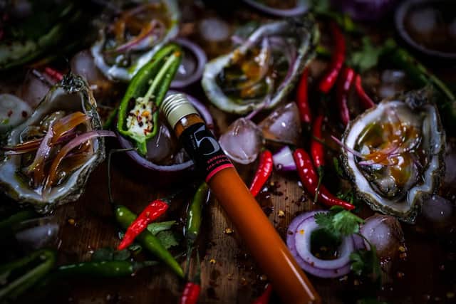Each gourmet sauce includes an exclusive blend of five types of chillies, including the chilli No.5