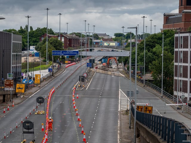 The A64 is one of the busiest roads in Leeds.