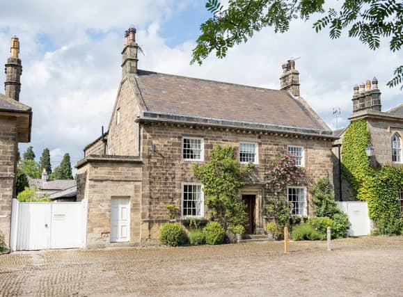 The property has a very attractive frontage, and faces the cobbled Ripley village square.