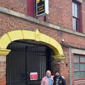 (L-R) KINCA’s Ben McGarry, Yellow Arch Studio’s Russell Frisby