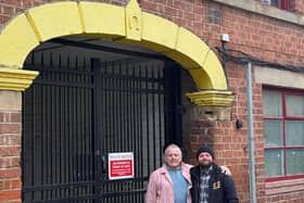 (L-R) KINCA’s Ben McGarry, Yellow Arch Studio’s Russell Frisby