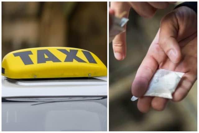 Khan used the taxi to conduct his drug-dealing business. (library pics by National World)