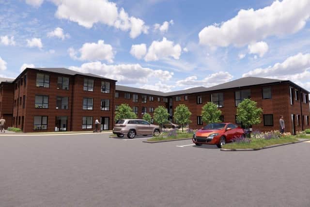 An artist's impression of how the Bolehill View development may look when compelted.