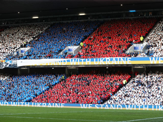 Rangers were one of the teams who had to play to play with 500 fans on Boxing Day however their average sits at 44,571.