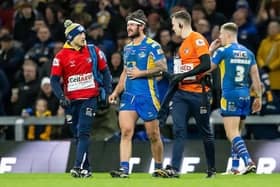 The Ireland international second-rower has been sidelined since failing a head injury assessment in Rhinos' win at Castleford on March 28. He is in training and hoping to be back on the field in July.