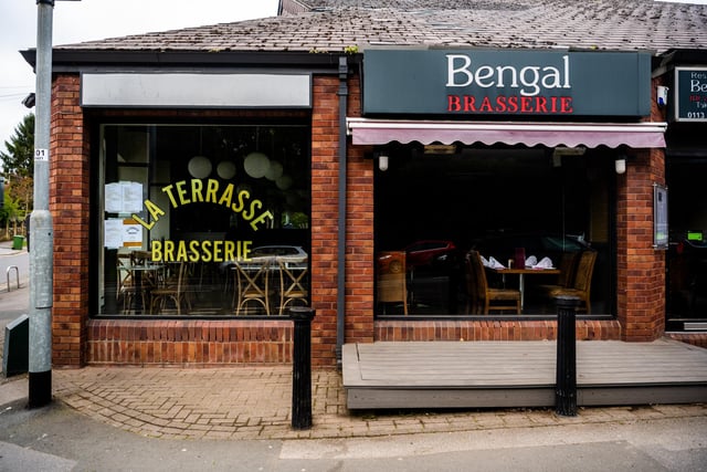 Bengal Brasserie, Roundhay, has a rating of 4.5 stars from 288 Google reviews. A customer said: "Their butter chicken was one of the best I've ever had and the lamb dhansak (Opted for the madras hot spice level) had the perfect level of heat to it. Their menu gives you plenty of choice and the staff were very attentive, definitely a place to try."