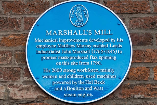 Child labour was employed in the mill in its early years, and in 1832 John Marshall's political opponents alleged that: 'In Mr Marshall's mill, a boy of 9 years of age was stripped to the skin, bound to an iron pillar, and mercilessly beaten with straps, until he fainted.'
