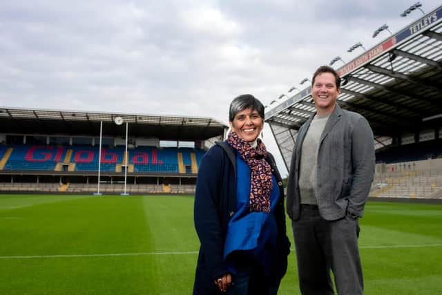 The show will be directed by Kully Thiarai, creative director and chief executive of LEEDS 2023, and Alan Lane, artistic director of Slung Low (Photo: Jemma Mickleburgh)
