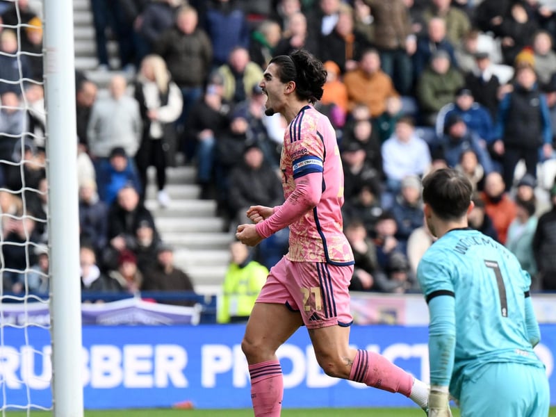 7 - A tough assignment, especially with ten men but a real captain's performance, trying to lead by example and ice cool with his penalty.